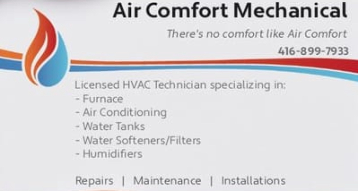 Air Comfort Mechanical - cleaning contractor in Kitchener