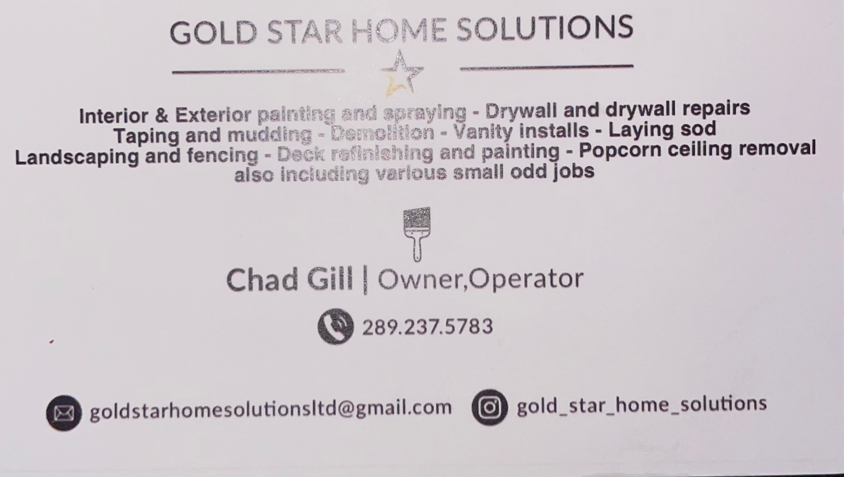 Gold star home solutions - sodding contractor in Hamilton